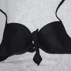 American Eagle black cup bathing suit top